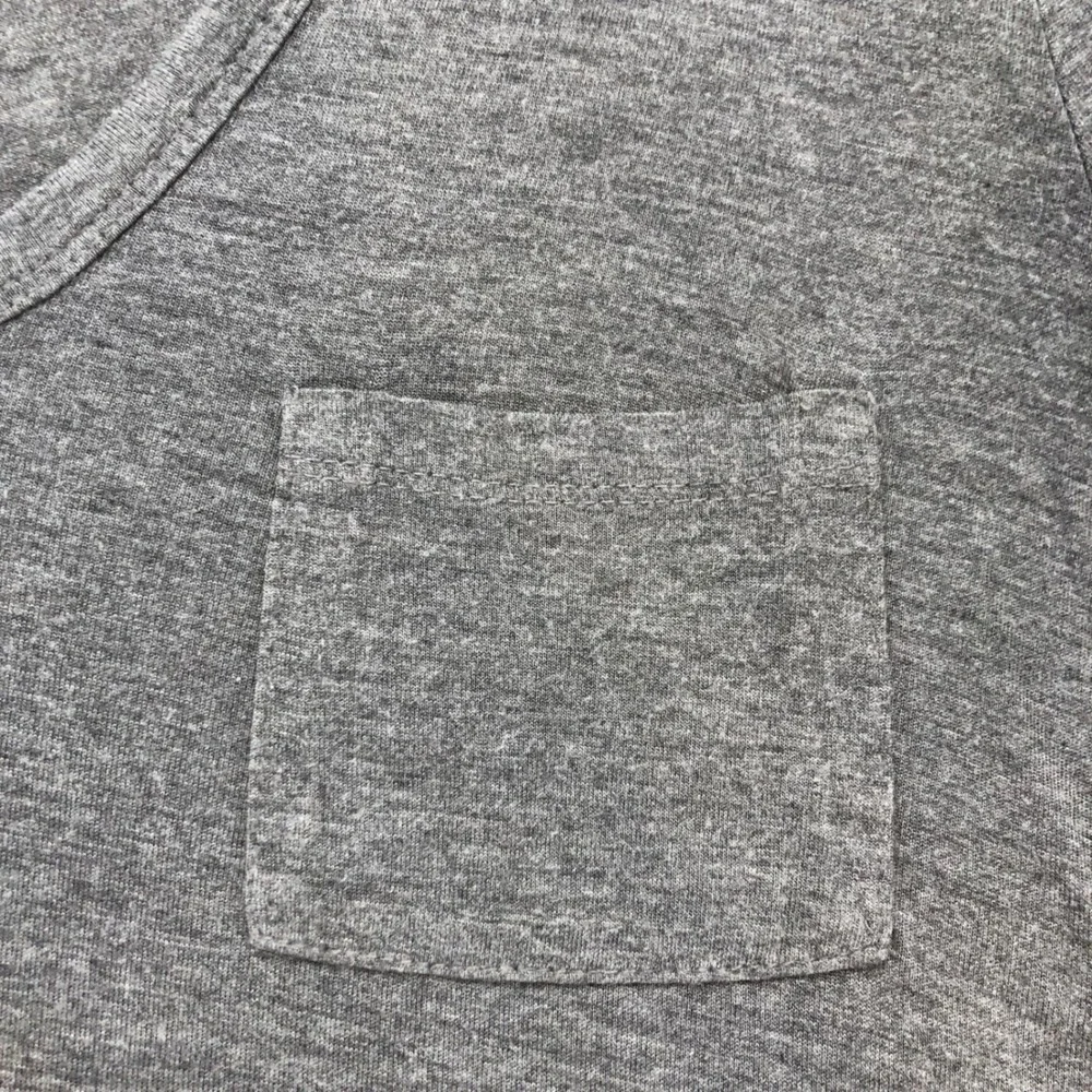 T by Alexander Wang Womens Gray Short Sleeve Pocket V-Neck‎ T-Shirt Size XS